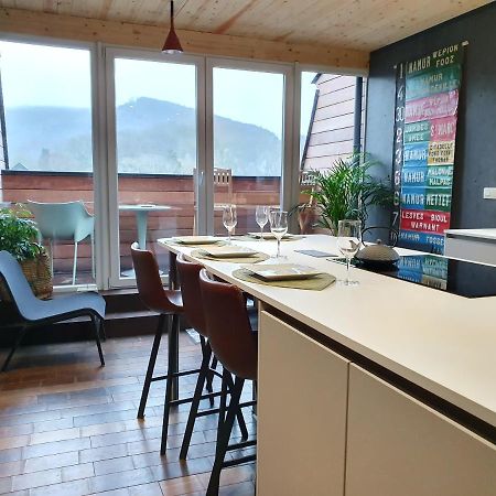Vue Sur Meuse Apartment Profondeville Bagian luar foto