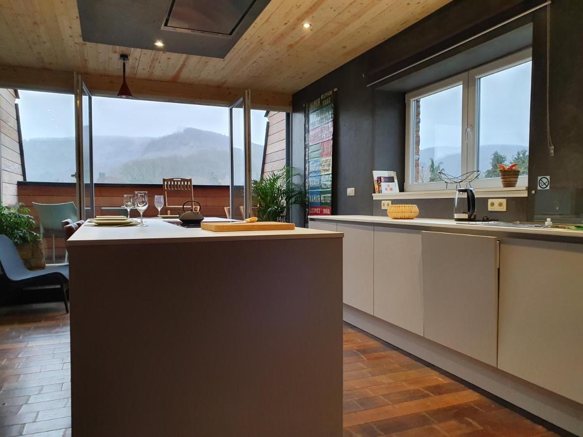 Vue Sur Meuse Apartment Profondeville Bagian luar foto