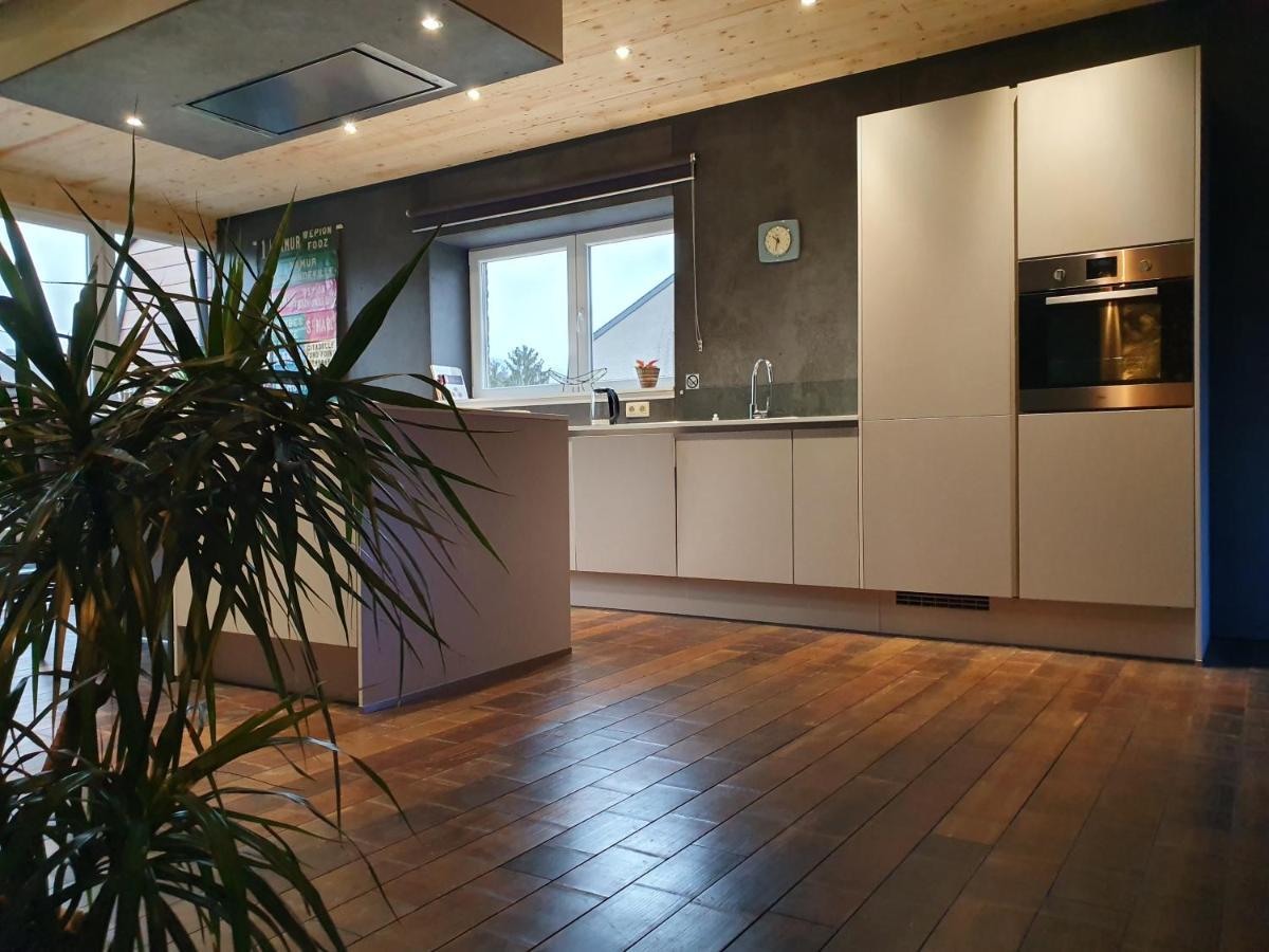 Vue Sur Meuse Apartment Profondeville Bagian luar foto